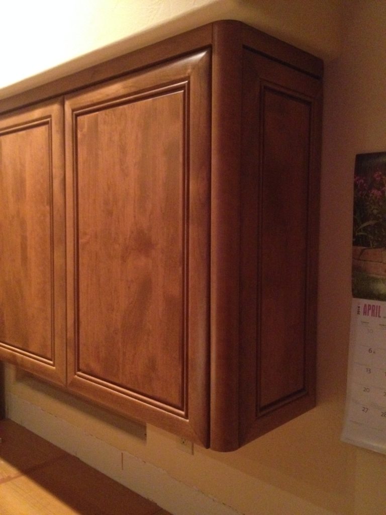 New kitchen cabinet installation